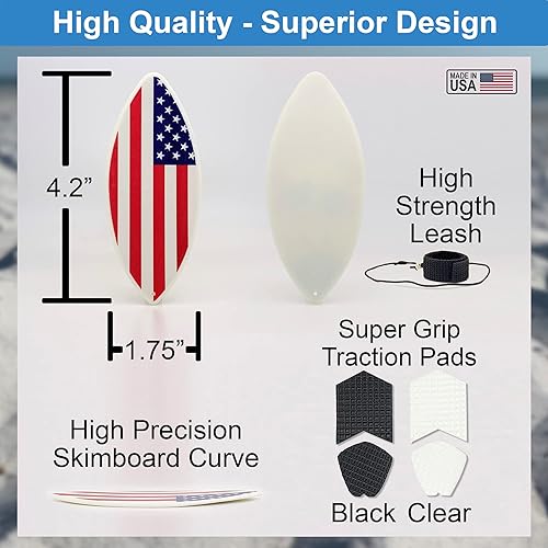 Miniatura 3 de Finger Skimboard  Finger Surfboard - Skim and Surf The Wind, Waves and Casi Anywhere (Estados Unidos)