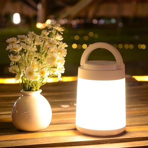 AMFORPM Lámpara de mesa LED inalámbrica, paquete de 2, lámpara de escritorio portátil, lámpara de mesa de batería recargable, lámpara de noche de disponible en Yaxa Colombia