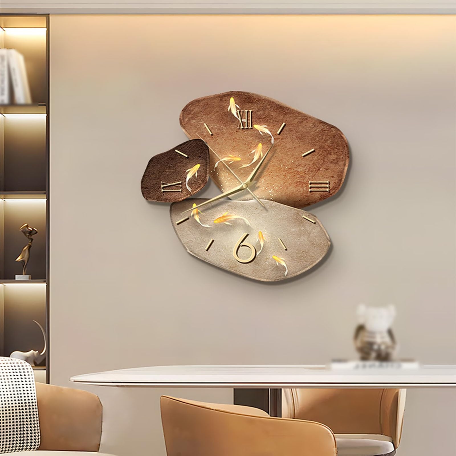 Tempo Orologio da parete con telecomando, decorazione decorativa