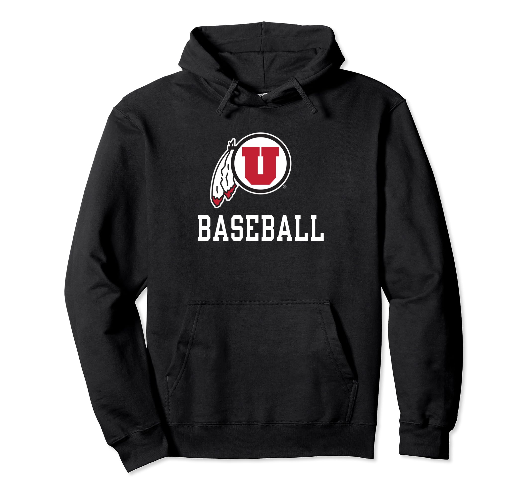 Utah Utes Baseball Icon Officially Licensed Pullover Hoodie