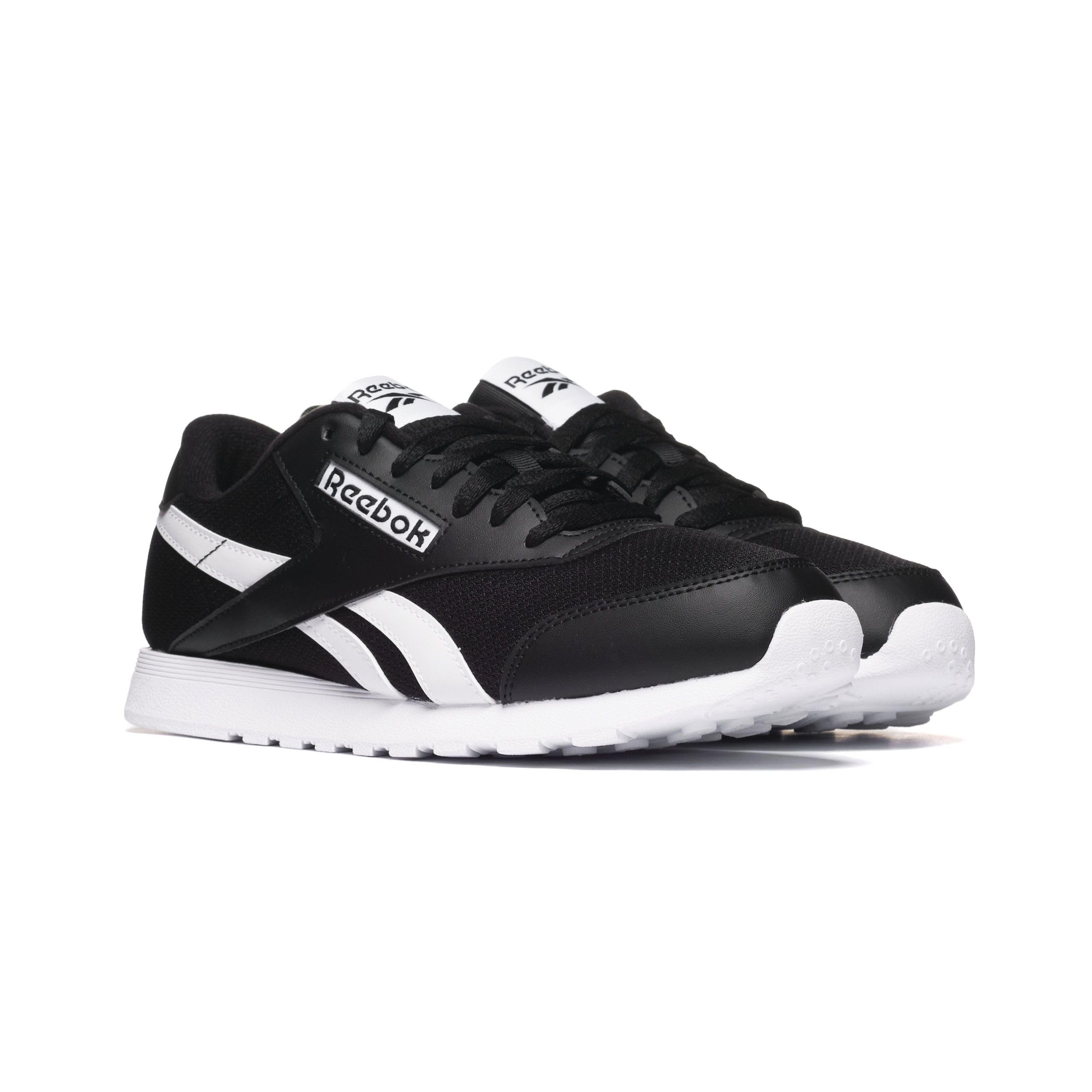 Reebok Unisex Royal Prime Run Trainers, Black/White/White, 45.5 EU, Black/White, 11.5 UK
