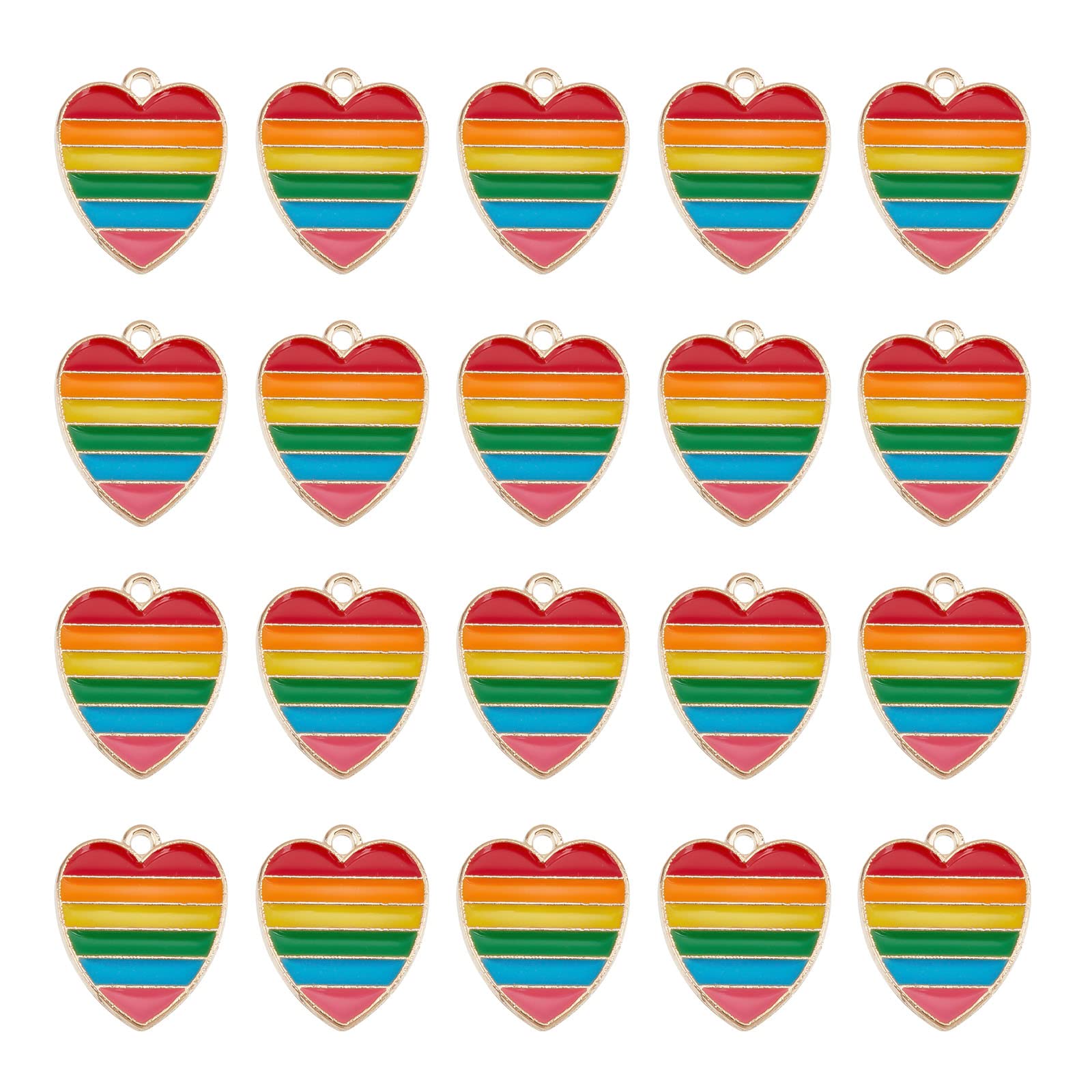 NBEADS 12 Pz 12 Colori Cuore Ciondola Birthstone Charms, in Vetro Pendenti A Forma di Cuore Ciondoli in Vetro Sfaccettato Ciondoli in Perle di Vetro per Gioielli Creazione Artigianale Fai-da-Te