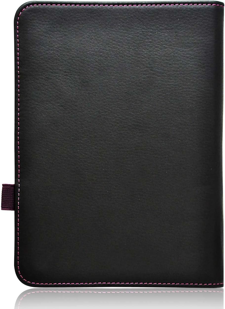 Ionic 2-Tone Designer Leather Case Cover for Latest Generation Amazon Kindle Fire HD7 HD 7 inch Android Tablet