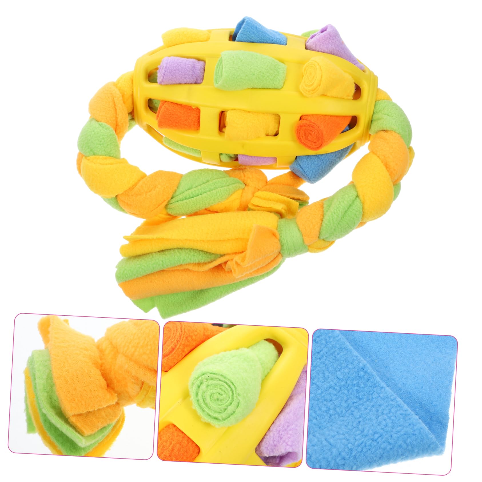 Angoily 3pièces Jouet Enrichissement pour Chien Ballon à Friandises Interactif pour Petits Moyens Et Chiens Stimule Instincts De Chasse Et Favorise Une Alimentation
