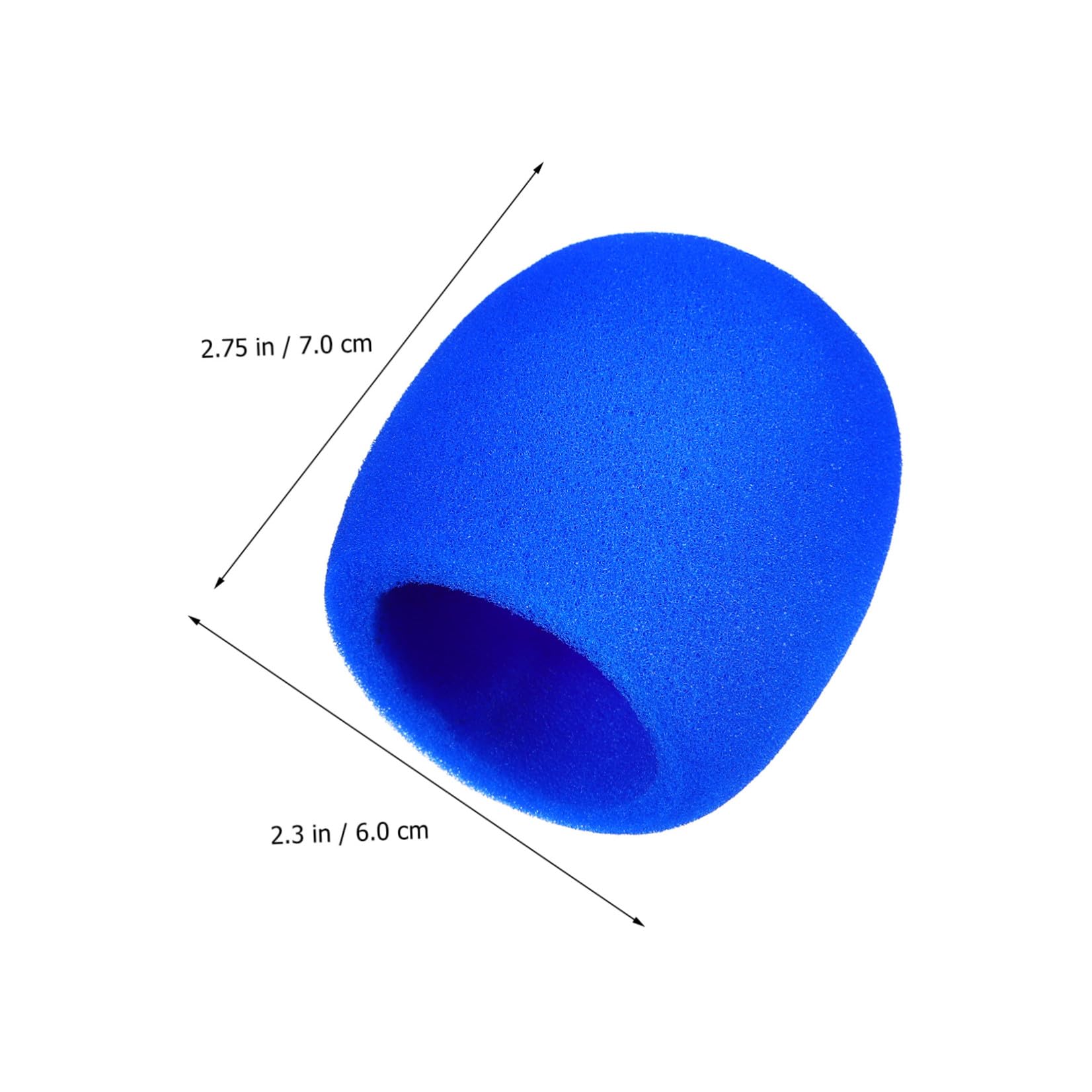 Bonnette Microphone en Mousse Épaisse 10 Pièces pour Micro Ktv