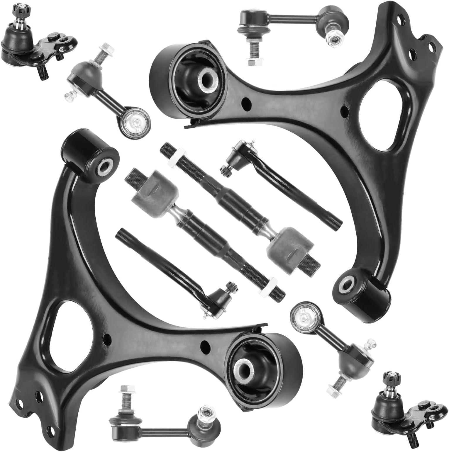 Front Lower Left & Right Control Arms w/Ball Joints Sway