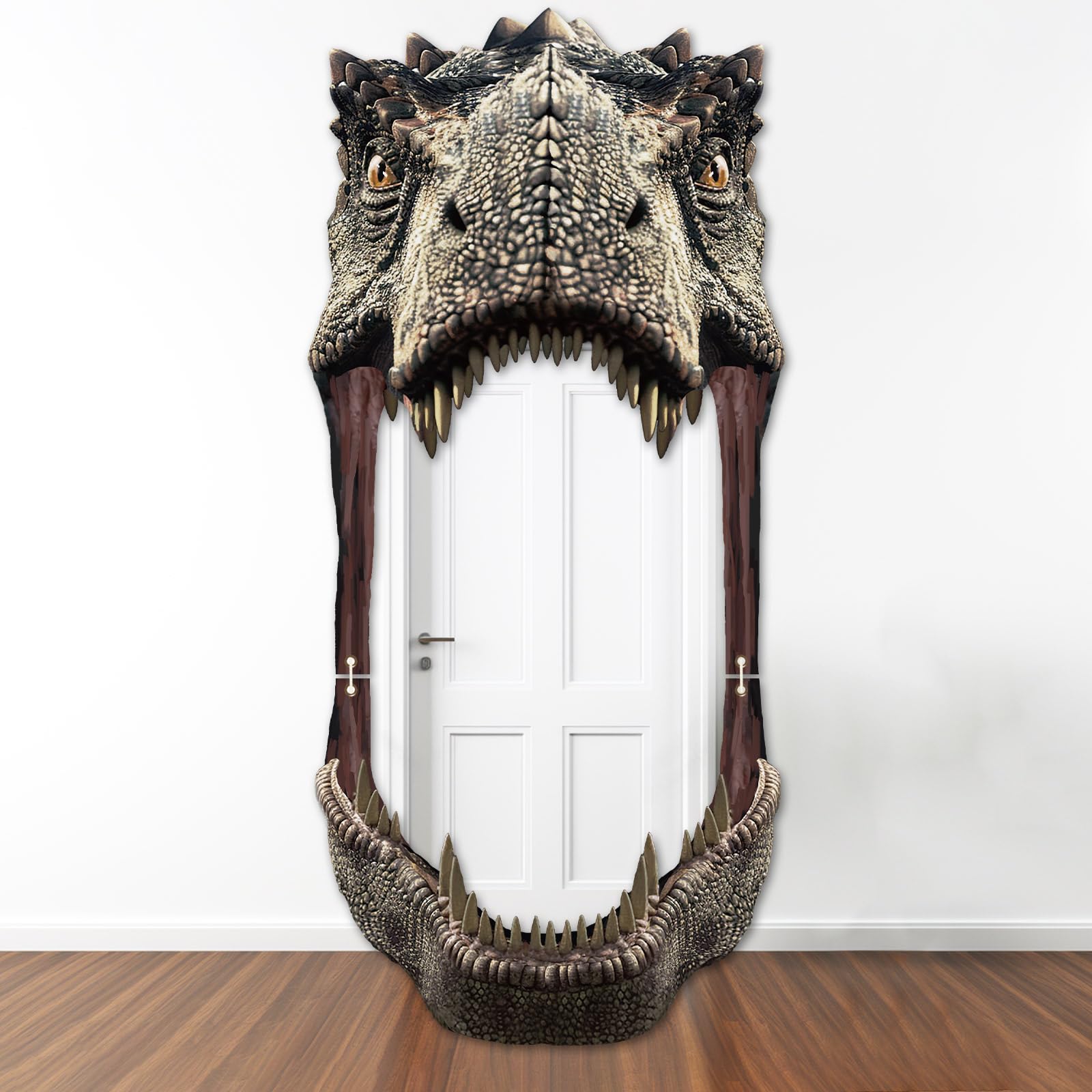 Dinosaur Birthday Party Porch Banner Backdrop Dino Themed Party Door Decoration Dinosaur Door Banner Hanging Supplies DinoBackdrop for Jungle Safari Birthday Photo Booth Props 99.6 x 46.1 in