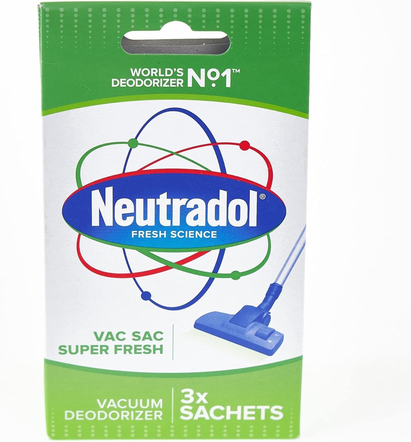 Neutradol Super Fresh Vacuum Deodorizer 3 Sachets