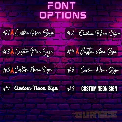 Miniatura 5 de Letrero de neón personalizable con nombre de neón, para boda, dormitorio, letrero de neón personalizable con luces LED regulables para familia,