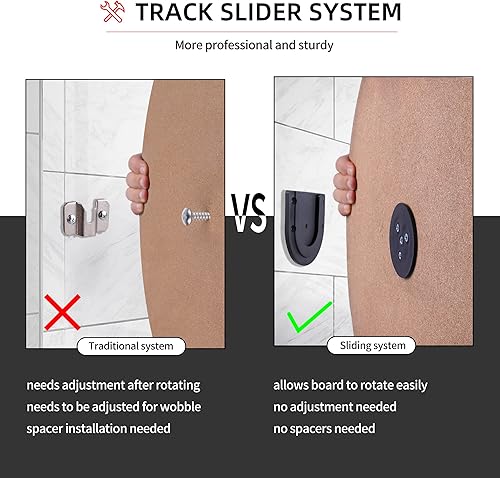 Miniatura 2 de CyeeLife Soporte de diana Dianas Colgantes Profesional,Accesorios para tablero de dardos,Negro