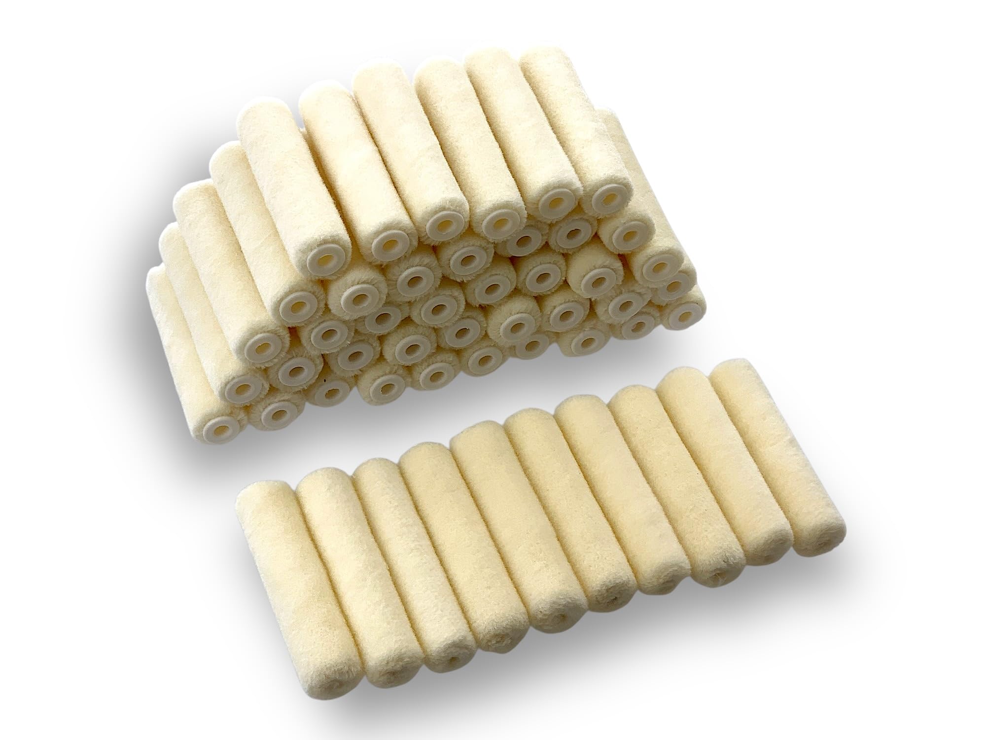 Kibros Pack 50 recambios de mini rodillo de terciopelo 100 mm