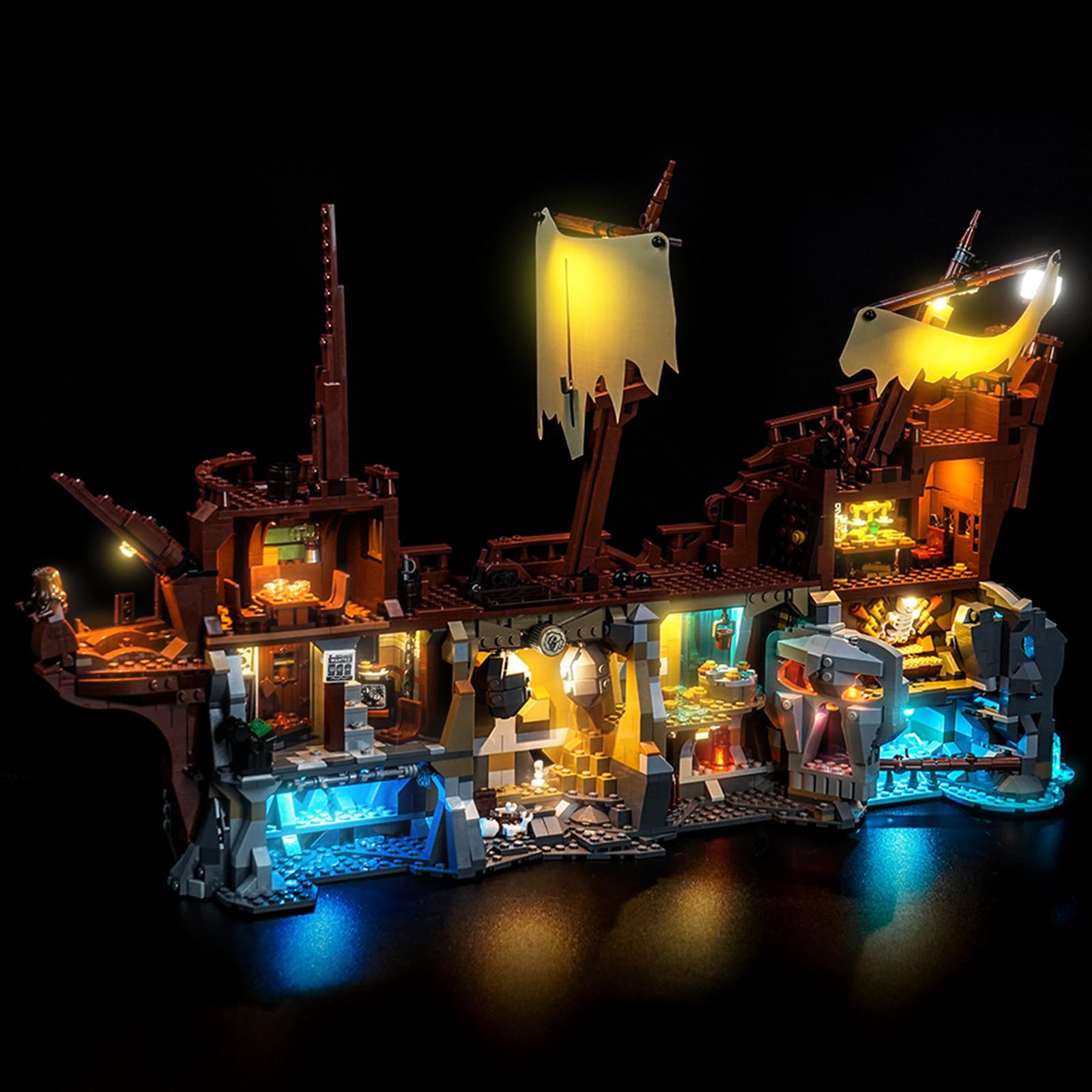 LED Light Kit for Lego 21363 The Goonies - Custom Lights to Mount, Compatible with this Model (Model Not Included)