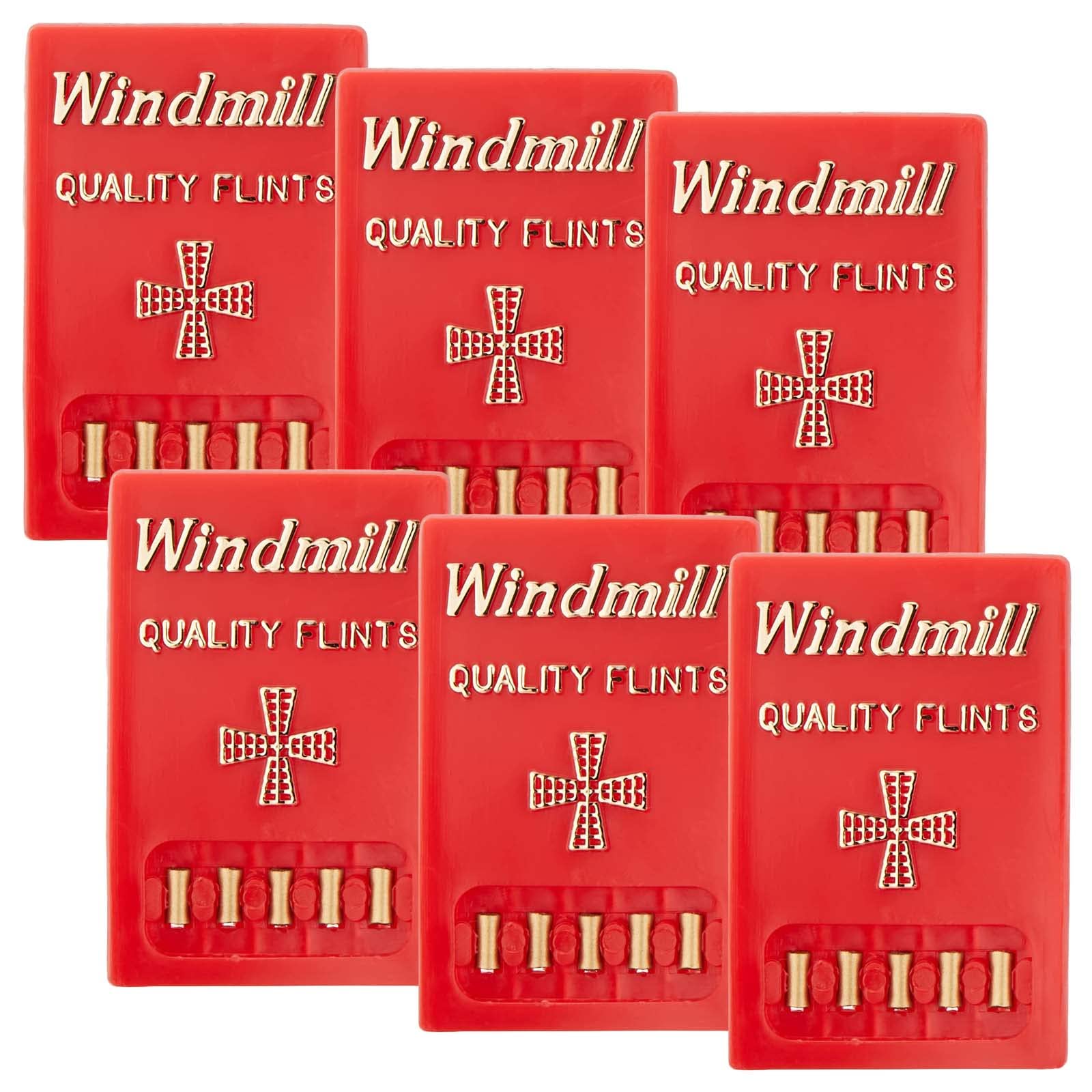 WINDMILL(ウィンドミル) フリント 着火石 ライター 用 6シートセット 純正品