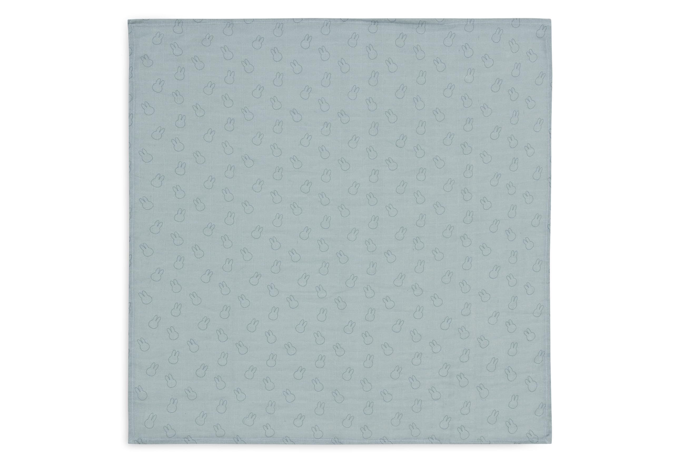 Jollein Baby Muslin Cloth - Miffy Silhouettes, Sea Green - Pack of 3-70 x 70 cm - 100% Cotton - Burp Cloths Baby - Oeko-Tex Certified - Image 2