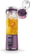 Ninja BC151PR Blast Portable Blender, Cordless, 18oz. Vessel, Personal B...