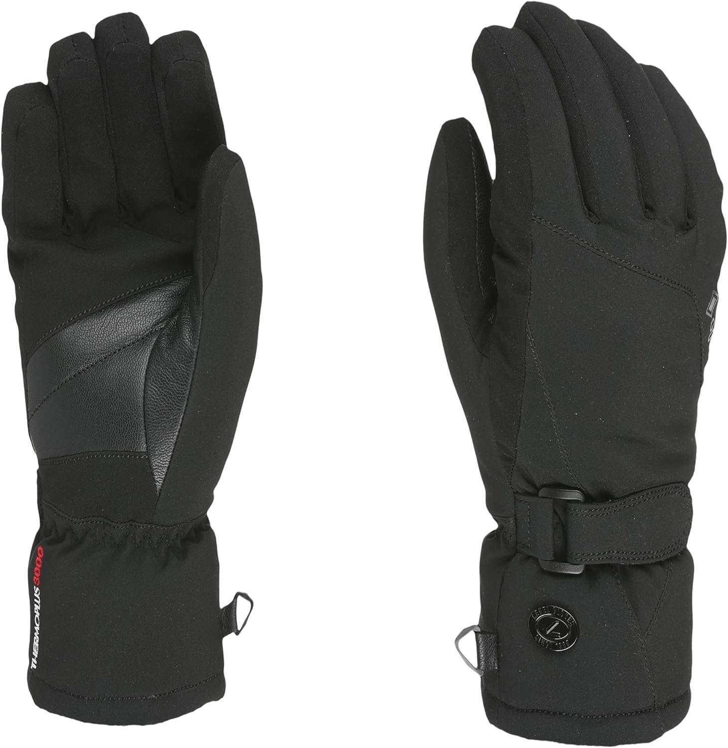 Level Eclypse W Gore-Tex - Skihandschuhe Damen, Thermohandschuhe Winter Frauen, Pelzmanschetten, Winterhandschuhe Damen Wasserdicht für Snowboard und Skifahren, Schneeschuhbekleidung - 1 Paar
