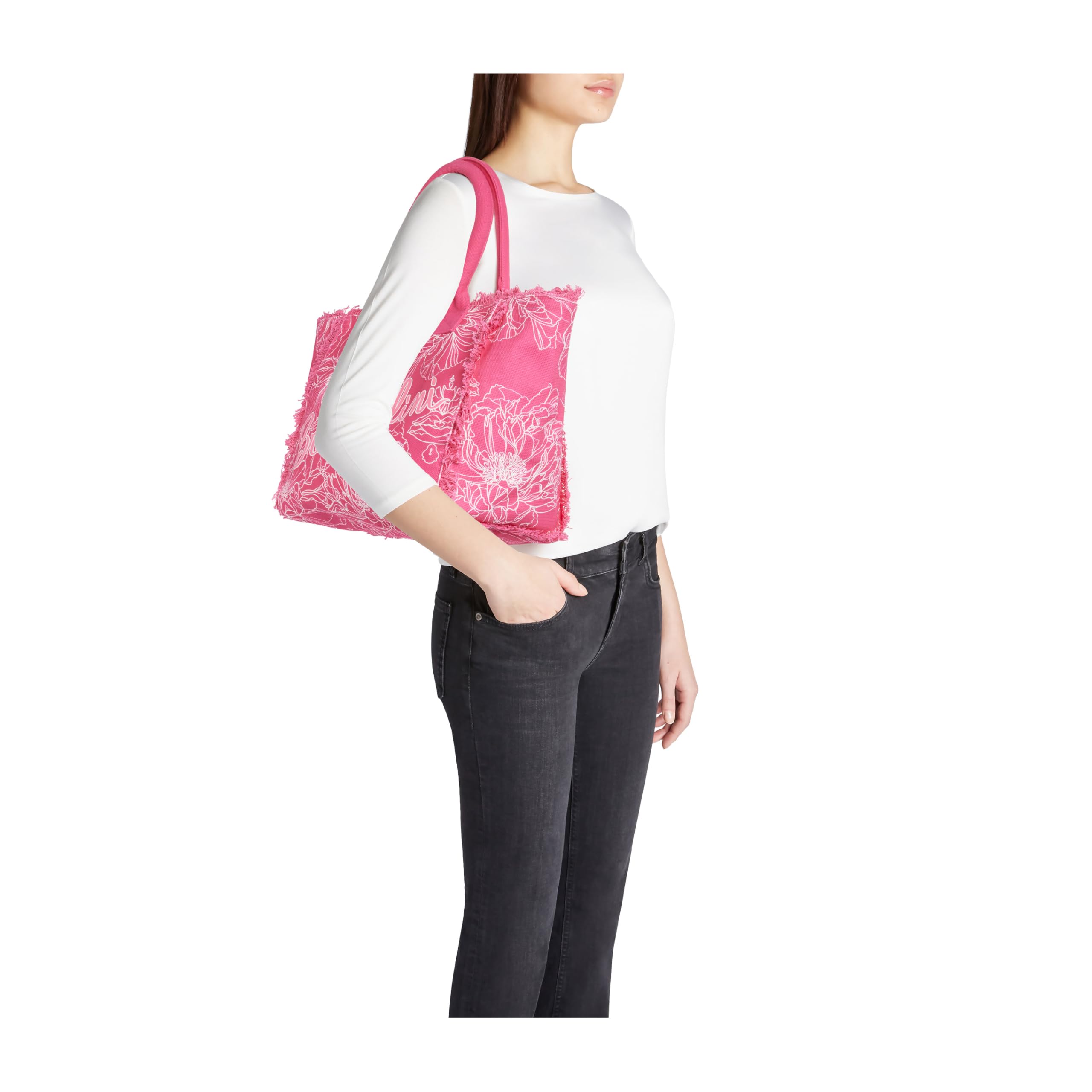 Borsa Tote Donna Firmata Braccialini Summer con Tracolla