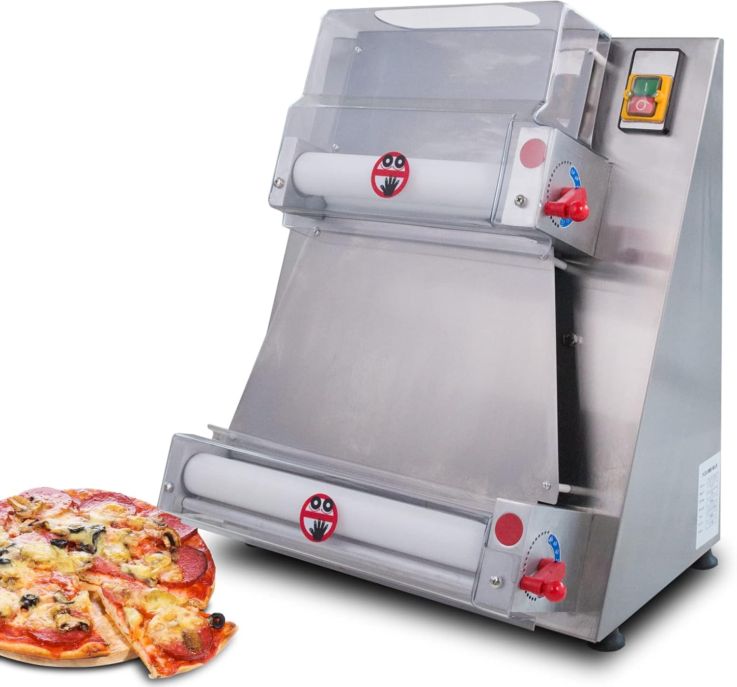 EASYROSE Electric Dough Sheeter Machine 370W Max 15.7