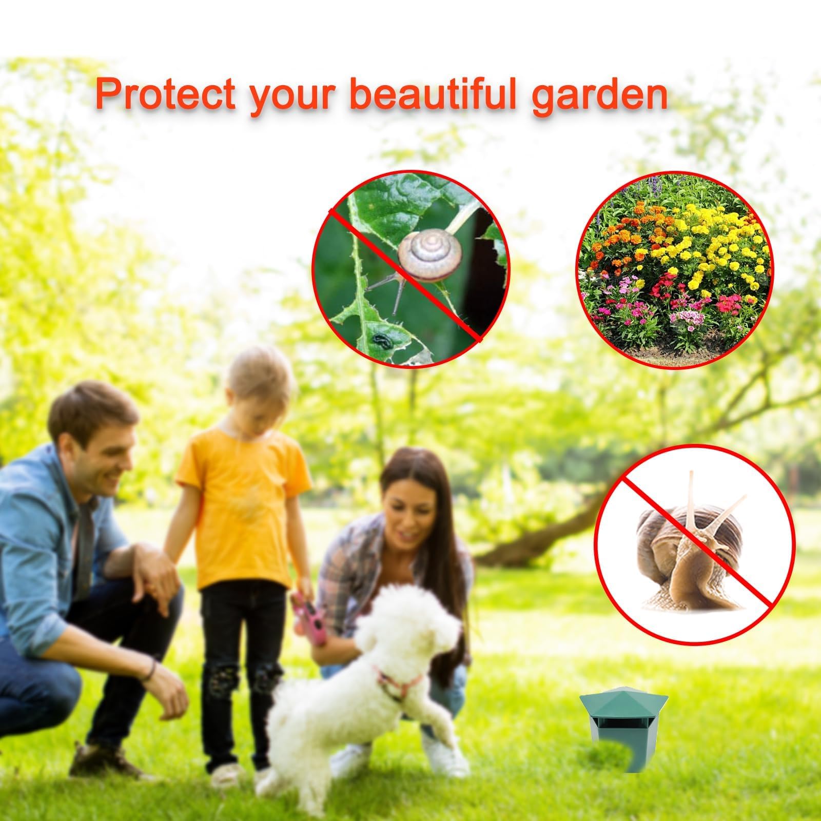 Set di 6 trappole riutilizzabili per lumache da giardino, trappola per lumache con birra, efficaci contro le lumache, sicure e pulite, per acquari, confezione da 6