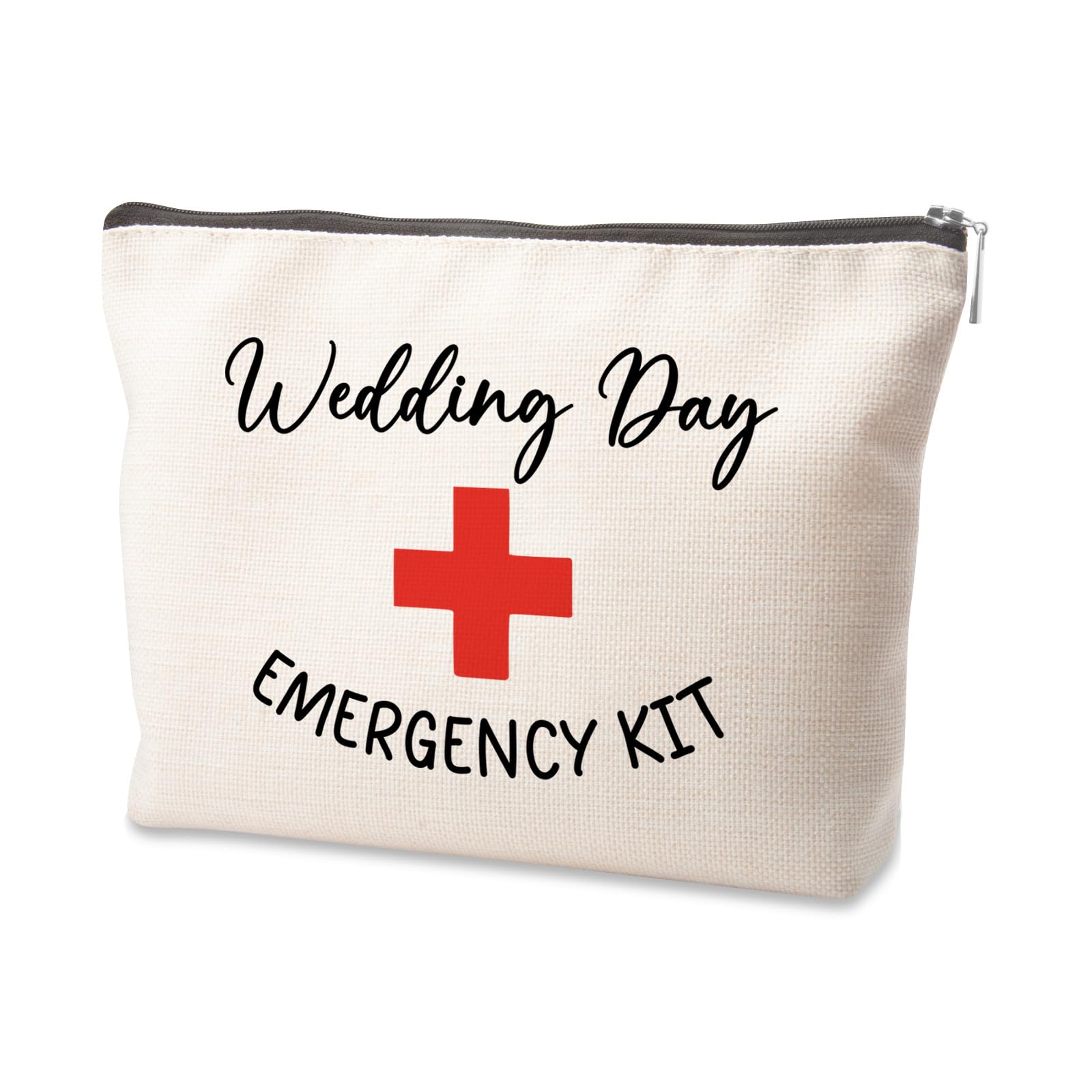 Tisubileiry Wedding Emergency Kit Makeup Bag Bridal Shower Gift Survival Kit Cosmetic Bag for Women Friends Bestie