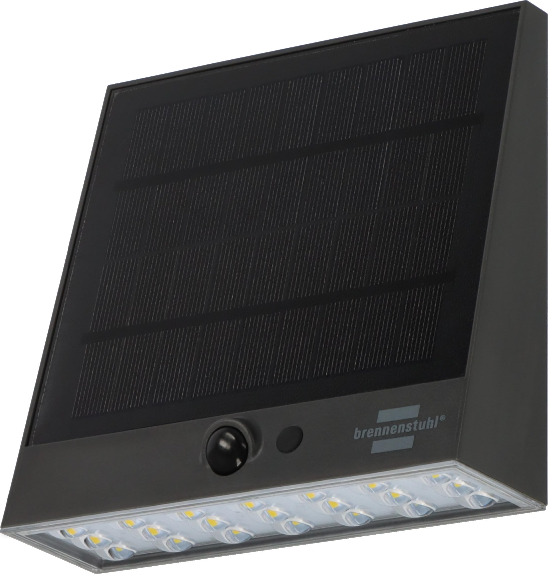 Brennenstuhl 1173740002 Solar LED Wall Light IR Detector SOL 1000 ...