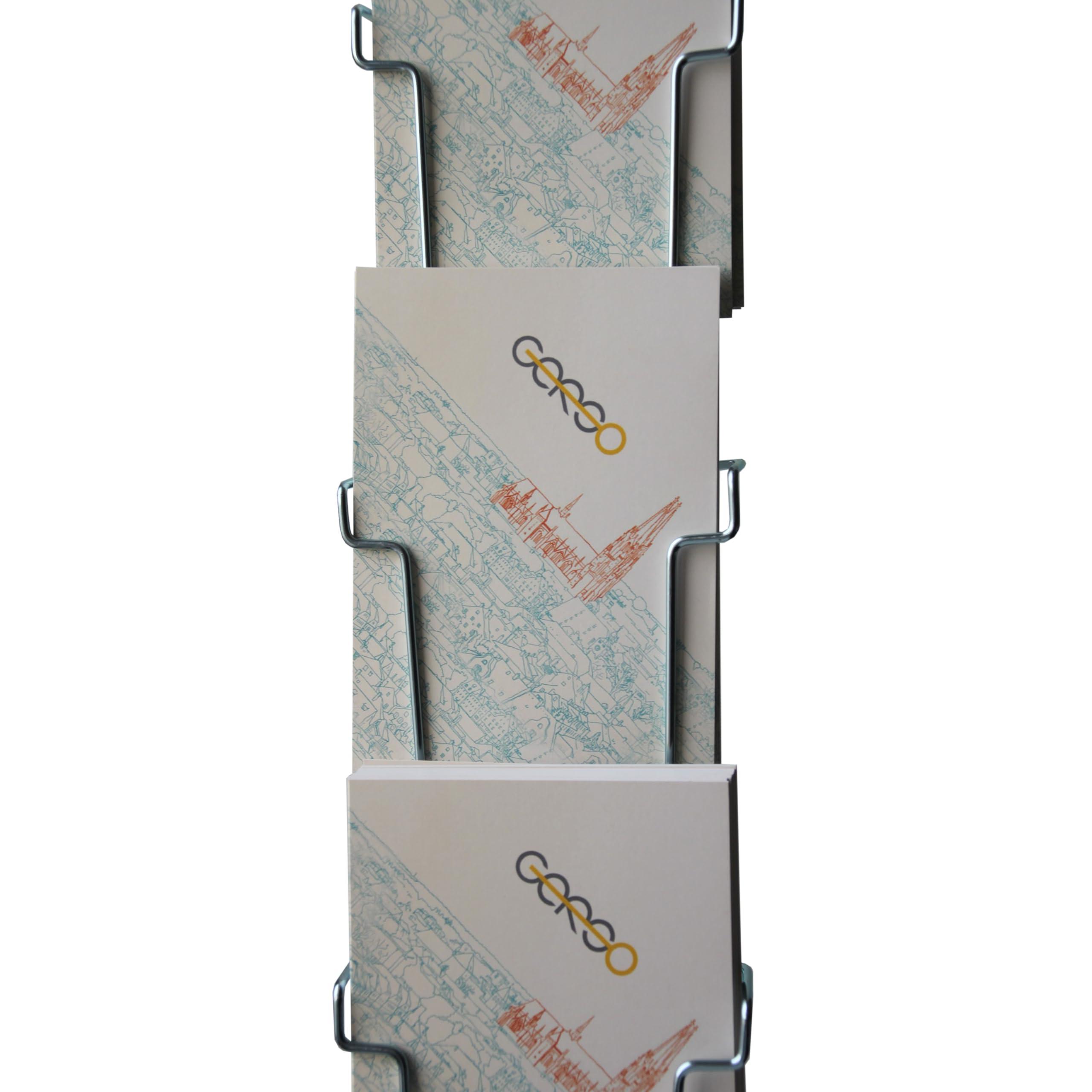 Badges voor A6, staand formaat, van zacht-PVC met eurolock