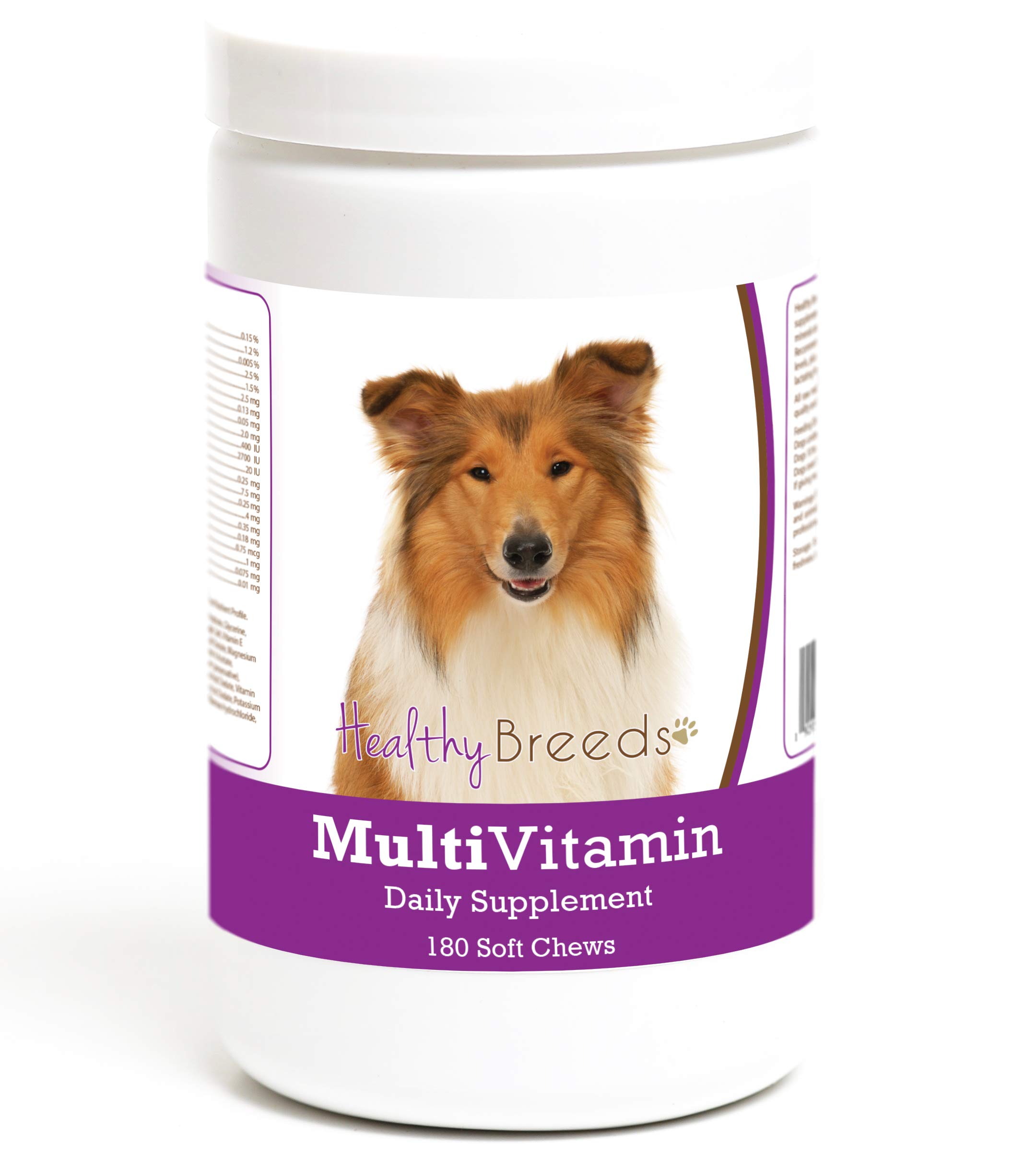 Healthy Breeds Collie Multivitamin Soft Chew for Dogs 180 Count