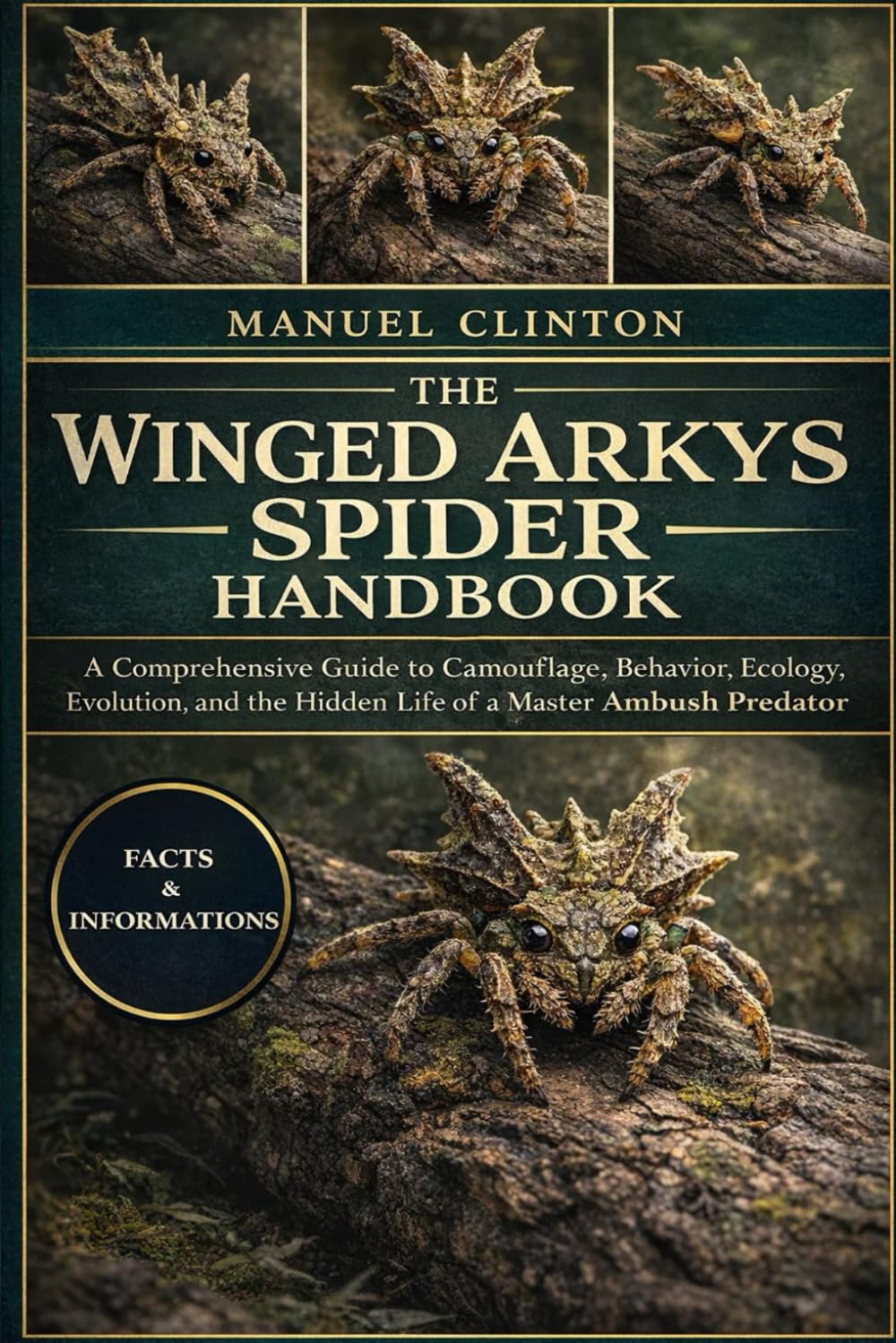 THE WINGED ARKYS SPIDER HANDBOOK: A Comprehensive Guide to Camouflage, Behavior, Ecology, Evolution, and the Hidden Life of a Master Ambush Predator