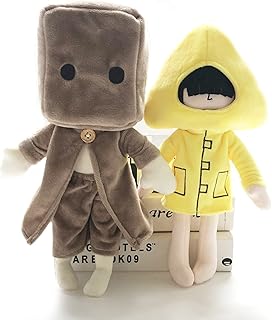 Little Nightmares Plush Mono Bag hat Little Nightmares 2 and Nomes Plush Toy Doll Idea Gift for Kids Girls Boy Children Game Fans