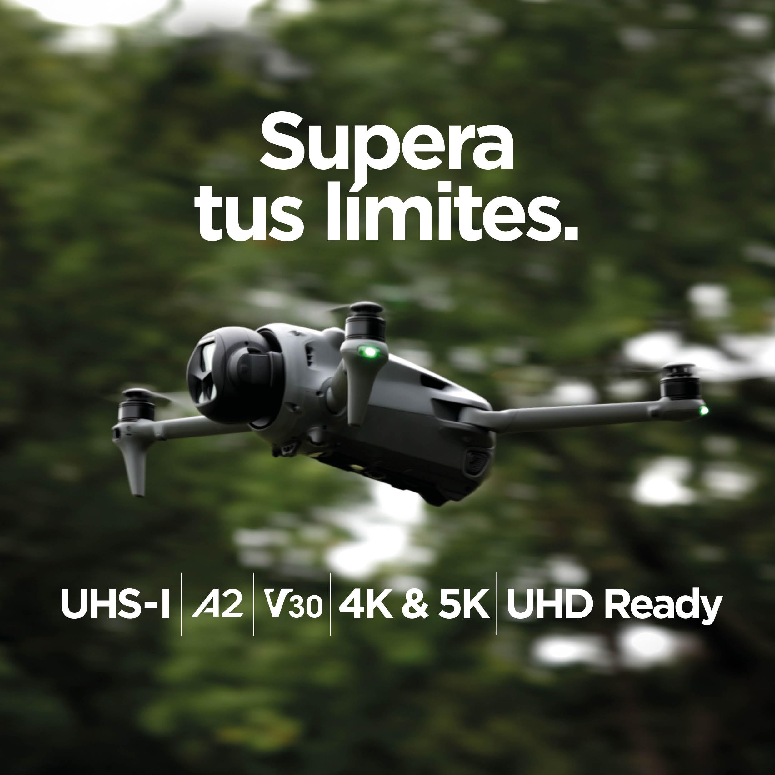Integral Momentum I Tarjeta Micro SDXC de 128 GB, hasta 210 MB/s de Lectura y 180 MB/s de Escritura, V30, U3, A2, 4K/5K UHD para GoPro, Drones dji, cámaras de acción, Resistente al Agua