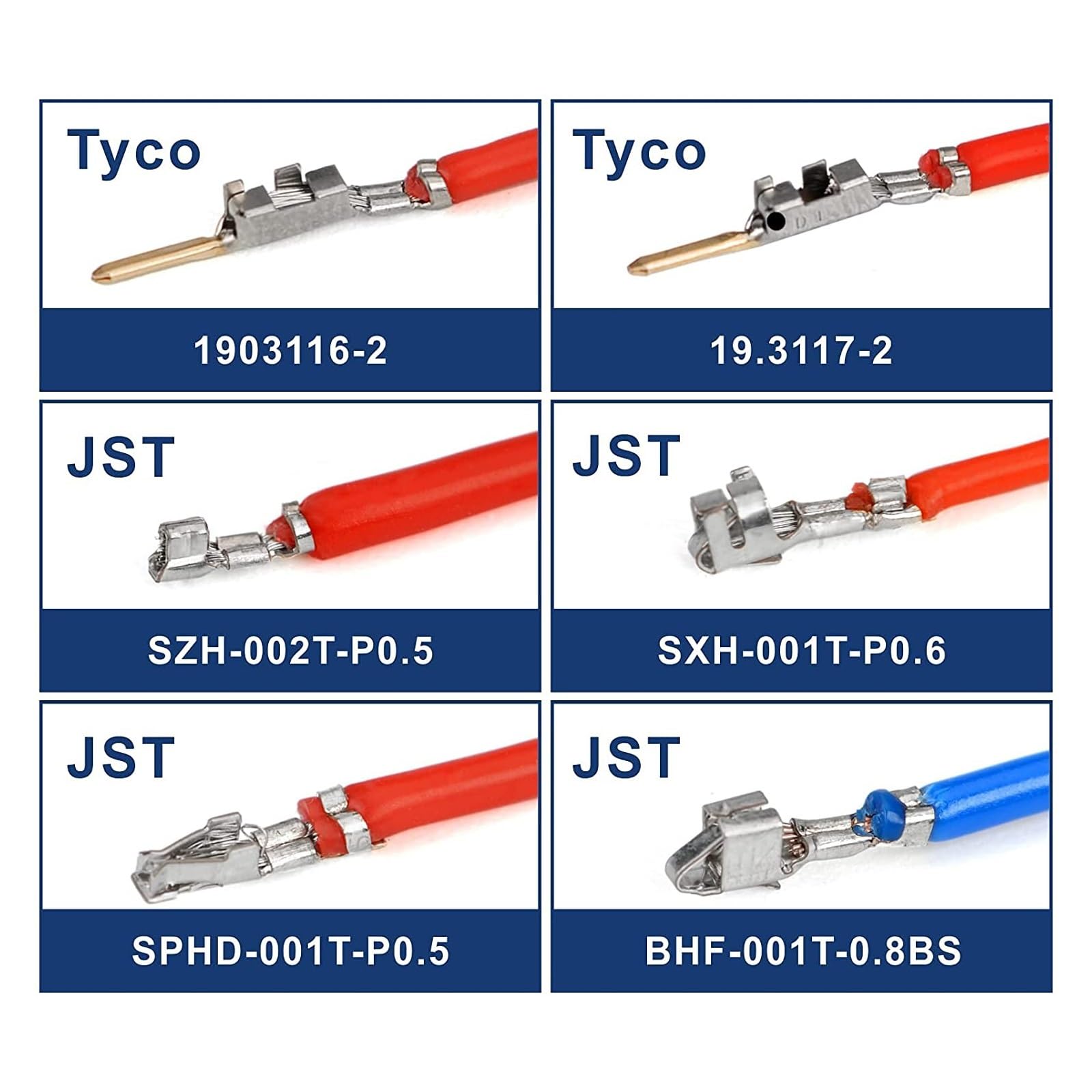 Herramienta De Engaste Herramienta De Crimpado De Alambre De Trinquete For JST ZH 1,5mm,PH2.0mm,XH2.5mm,Dupont 2,54mm, Alicate De Crimpadora De Terminal De Barril Abierto De Paso PrecisióN Fiable(SN-2