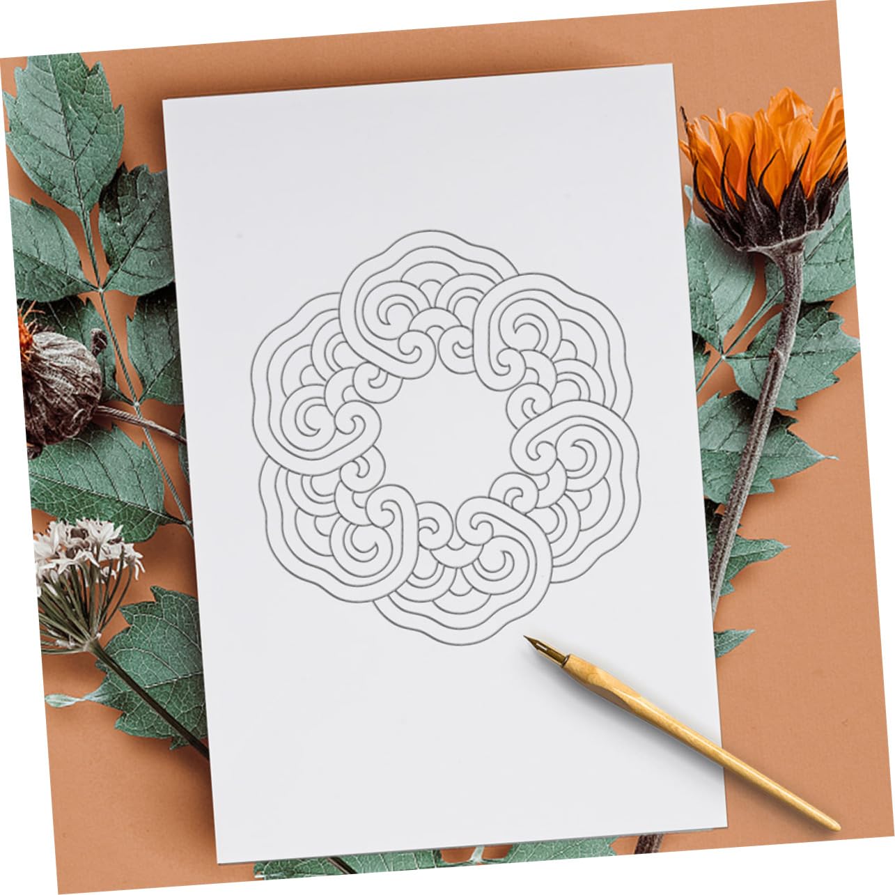 ULDIGI Rubber Carving Blocks 5pcs Set DIY Rubber Stamps Hand Carving Tools for Art Projects