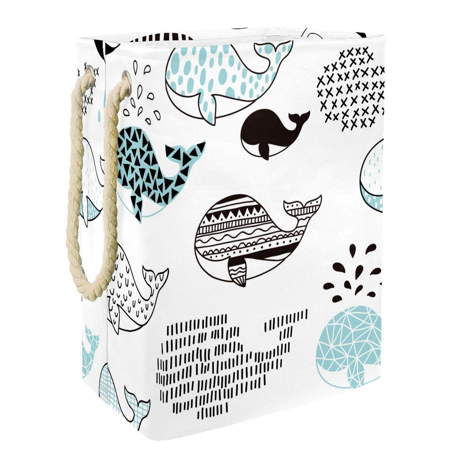Panier à linge personnalisé anti-désordre grand format pour chambre et bain