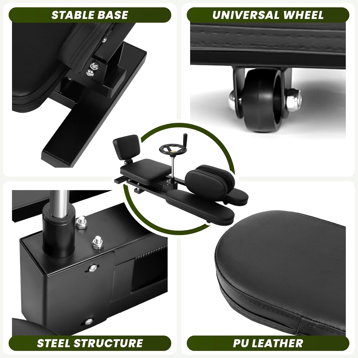 400 LBS Leg Stretcher Machine, Split Machine for Flexibility Kids Adults, 240 Degrees pro Leg Stretcher Split Machine, Suitable for, Yoga, Fitness, Dance,and Martial Arts Enthusiasts
