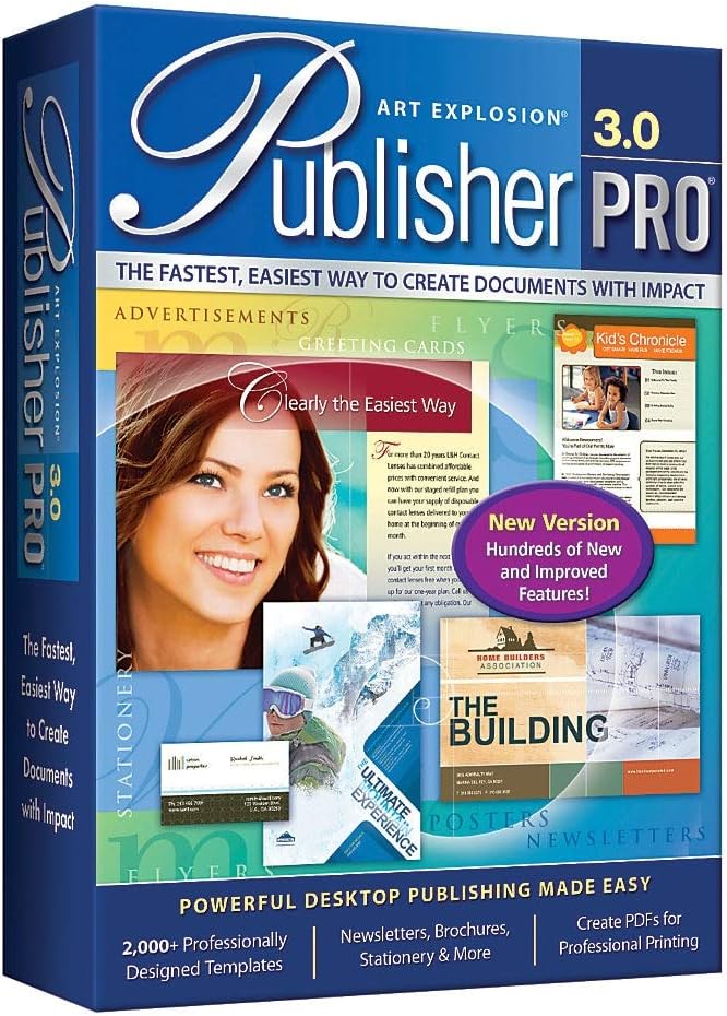 Art Explosion Publisher Pro 3.0, Traditional Disc