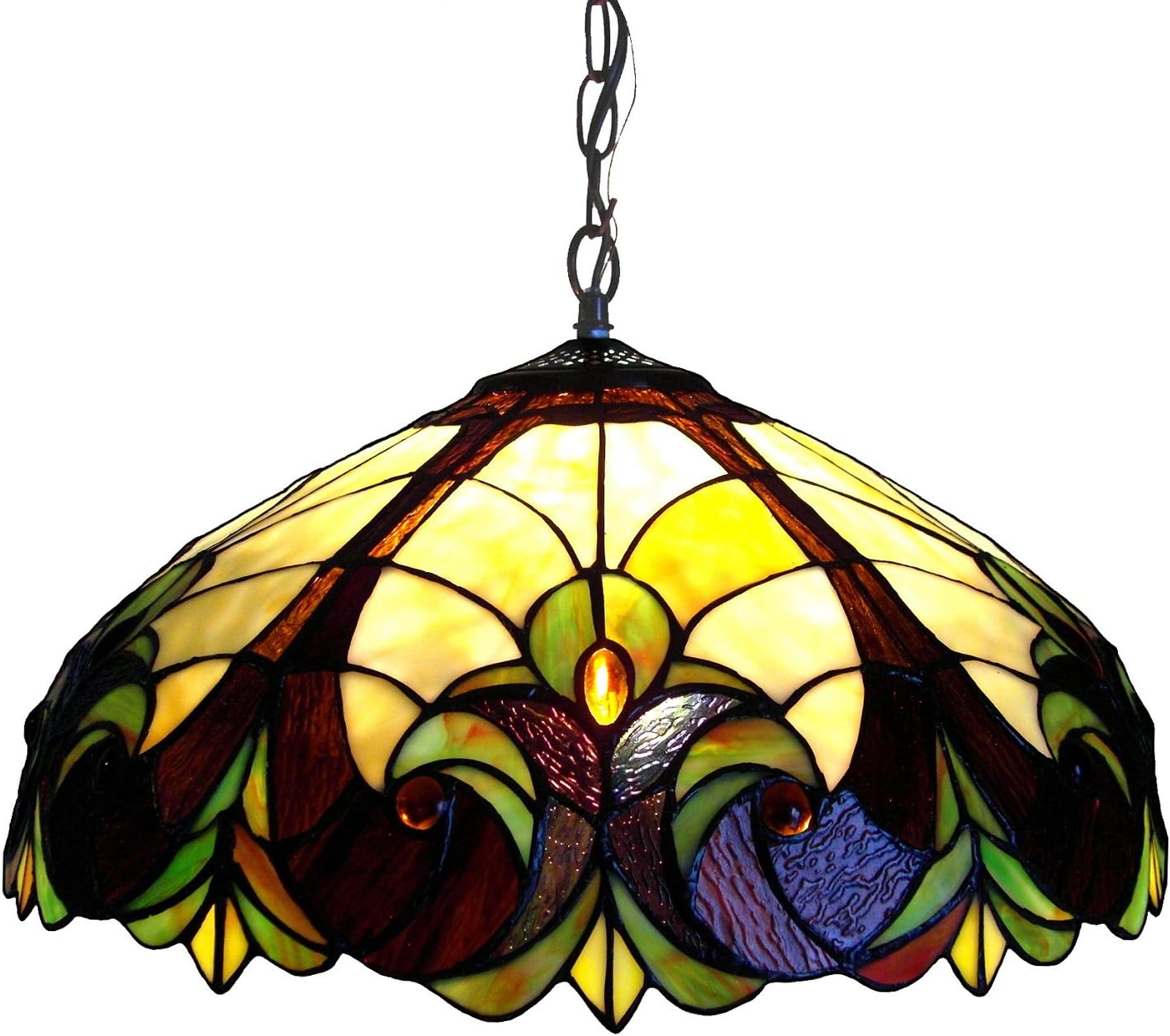 Exclusive Chloe Lighting CH18780I-DPD2 Tiffany-Style 2-Light Ceiling Pendant Fixture with 18-Inch Shade Up To 40% OFF Chloe Lighting CH18780I-DPD2 Tiffany-Style 2-Light Ceiling Pendant Fixture with 18-Inch Shade