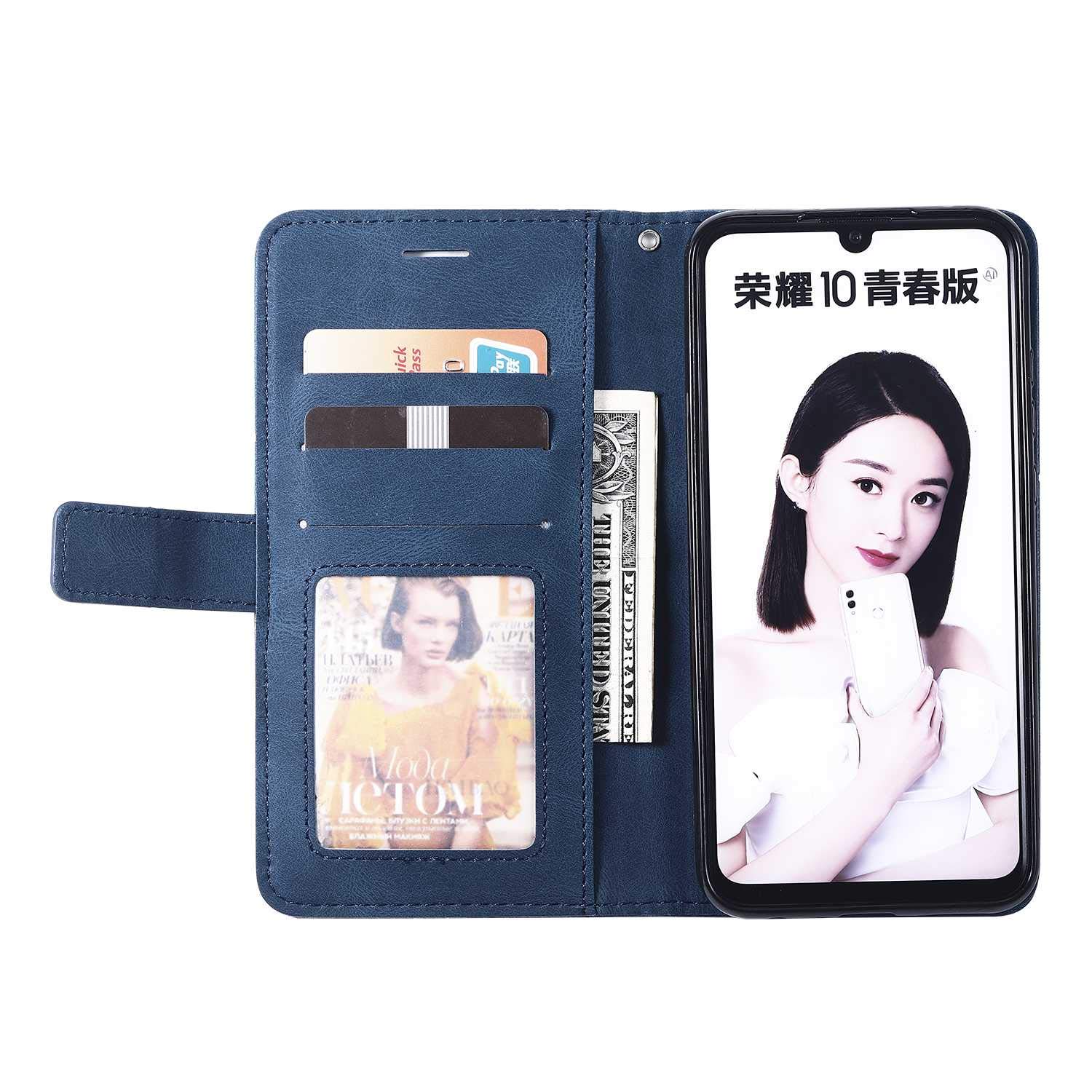 Custodia Huawei P Smart Custodia Per Huawei P Smart 2019 / Honor 10 Lite - Cover Con Supporto Kickstand 360°, Design Animale Custodia Divertente Regalo
