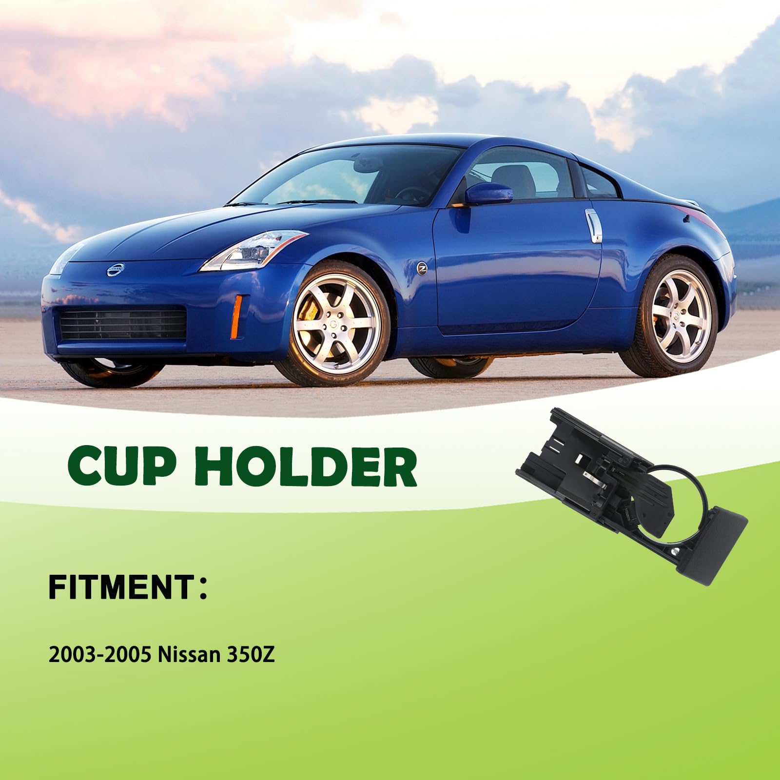 Amazon.com: omoZone Dash Dashboard Cup Holder Assembly Black