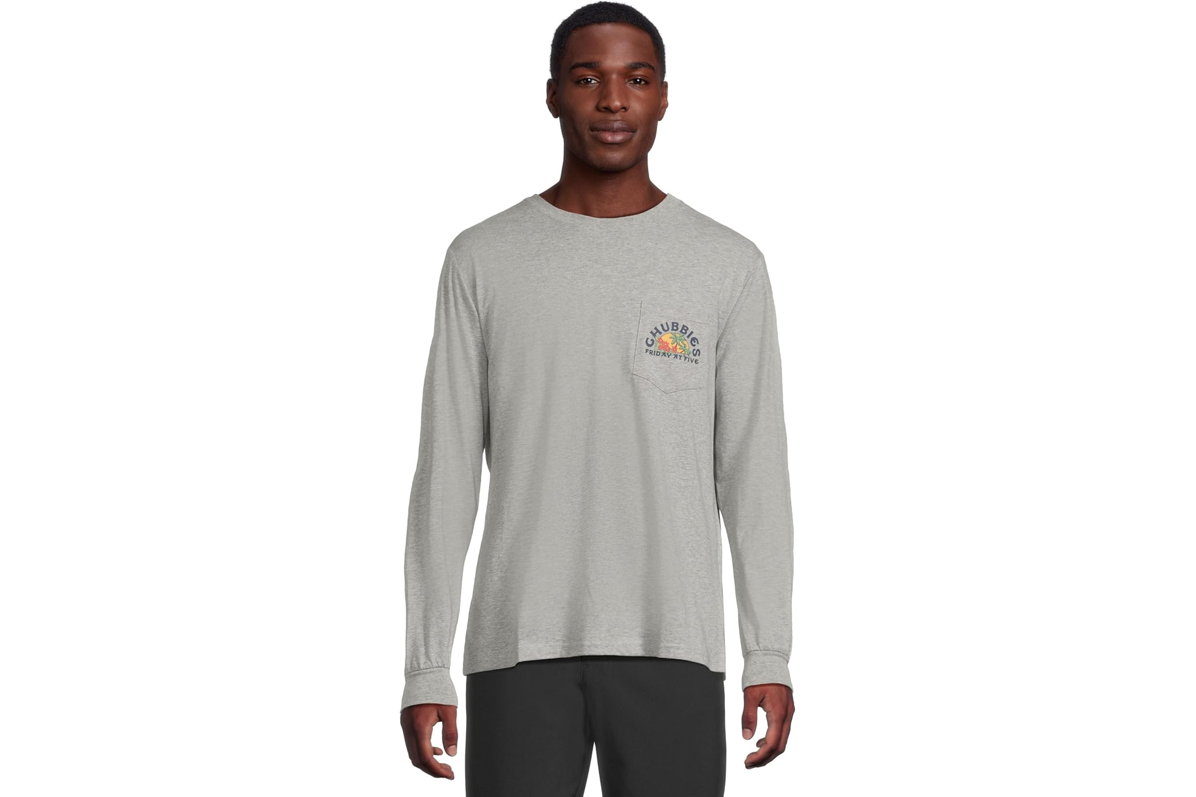 Мужская рубашка Chubbies The Seal Of Approval (Long Sleeve Pocket T-shirt)