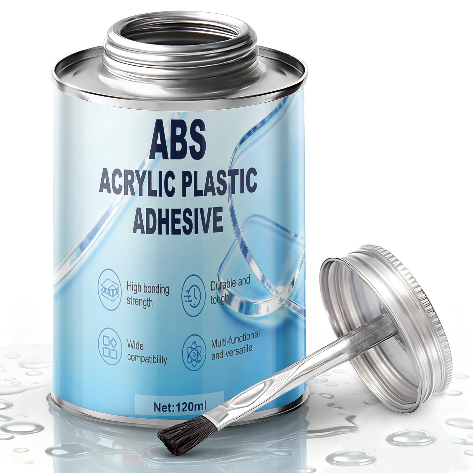 ABS Glue, Model Glue, Plastic Adhesive, 120 ml, Fast Bonding