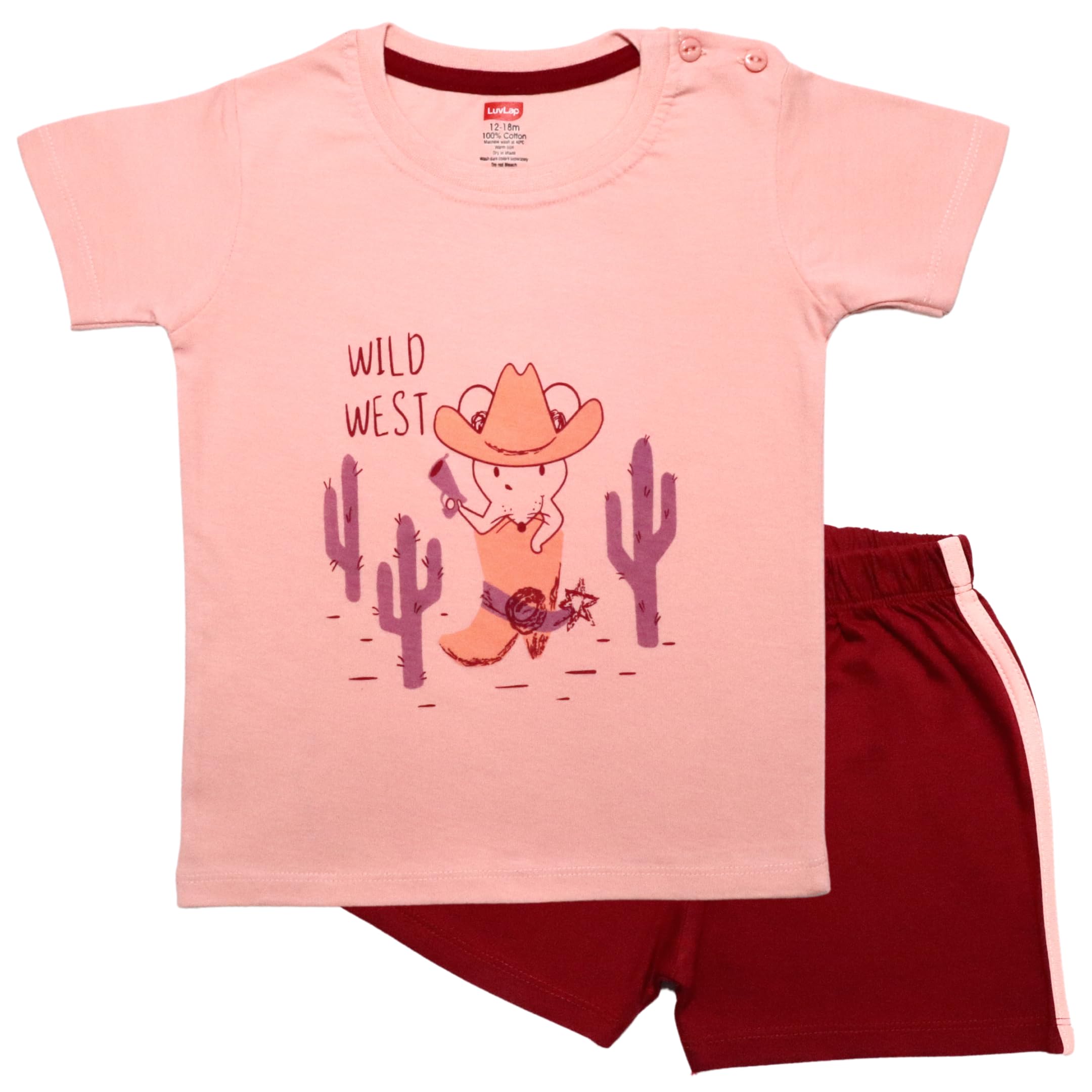 LuvLapBoys Half Sleeve Boys T-Shirt