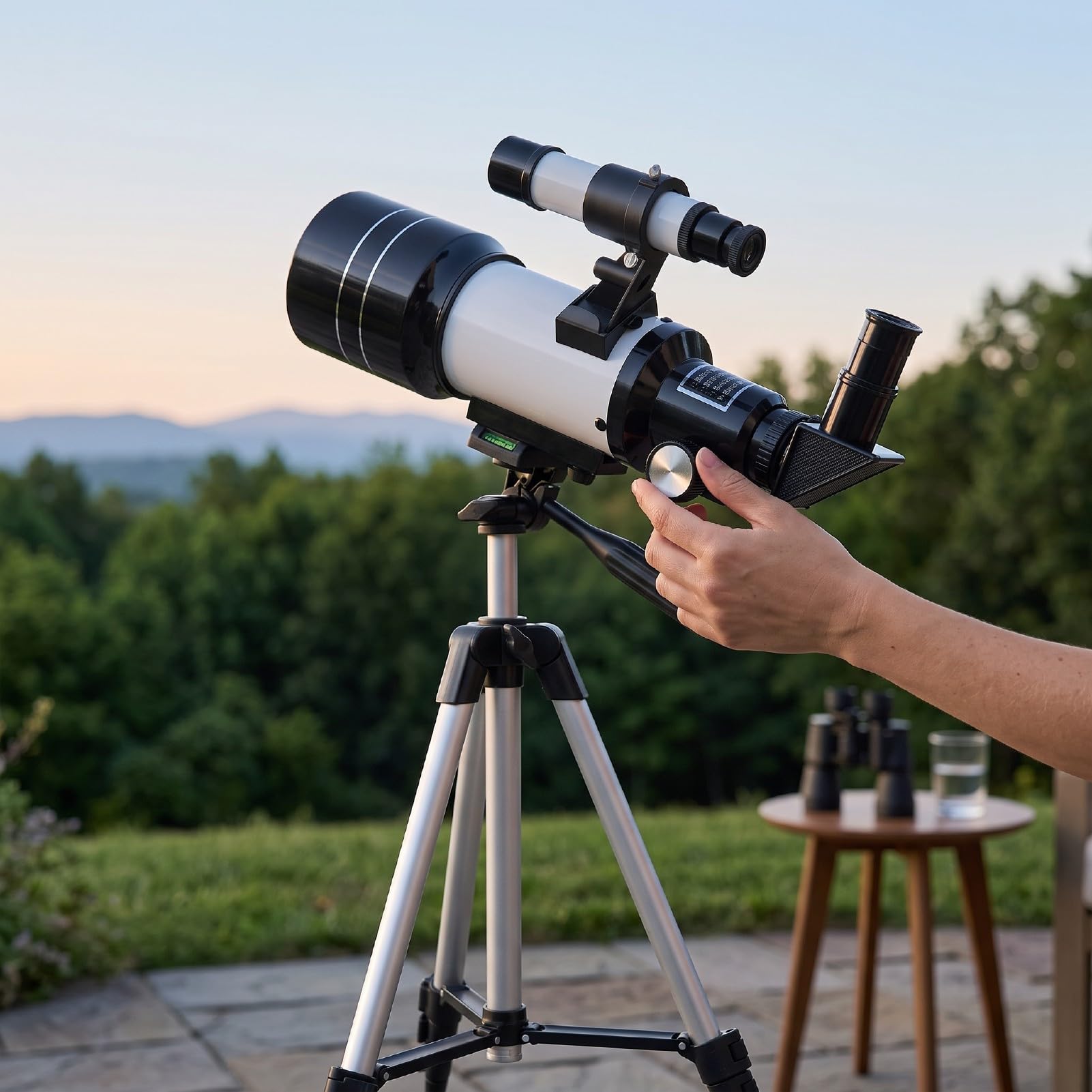 Telescopio Astronomico 70mm Apertura, Telescopio per Uso All'Aperto