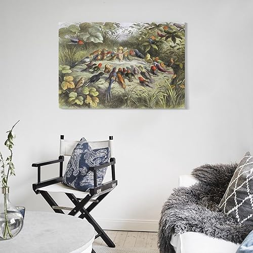 Miniatura 5 de Richard Doyle, Un ensayo en tierra de hadas, dibujo de ilustraciones, impresiones artísticas, arte vintage, lienzo de arte para pared, póster de