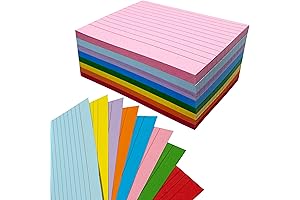 Index Cards for Note-Taking Success: Conquer Learning with Multicolored Ruled Notecards