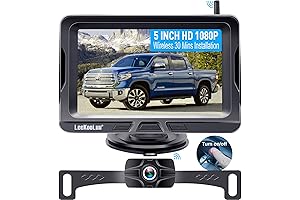 Wireless Backup Camera with Monitor: Effortless Install, Enhanced Clarity (LK2)