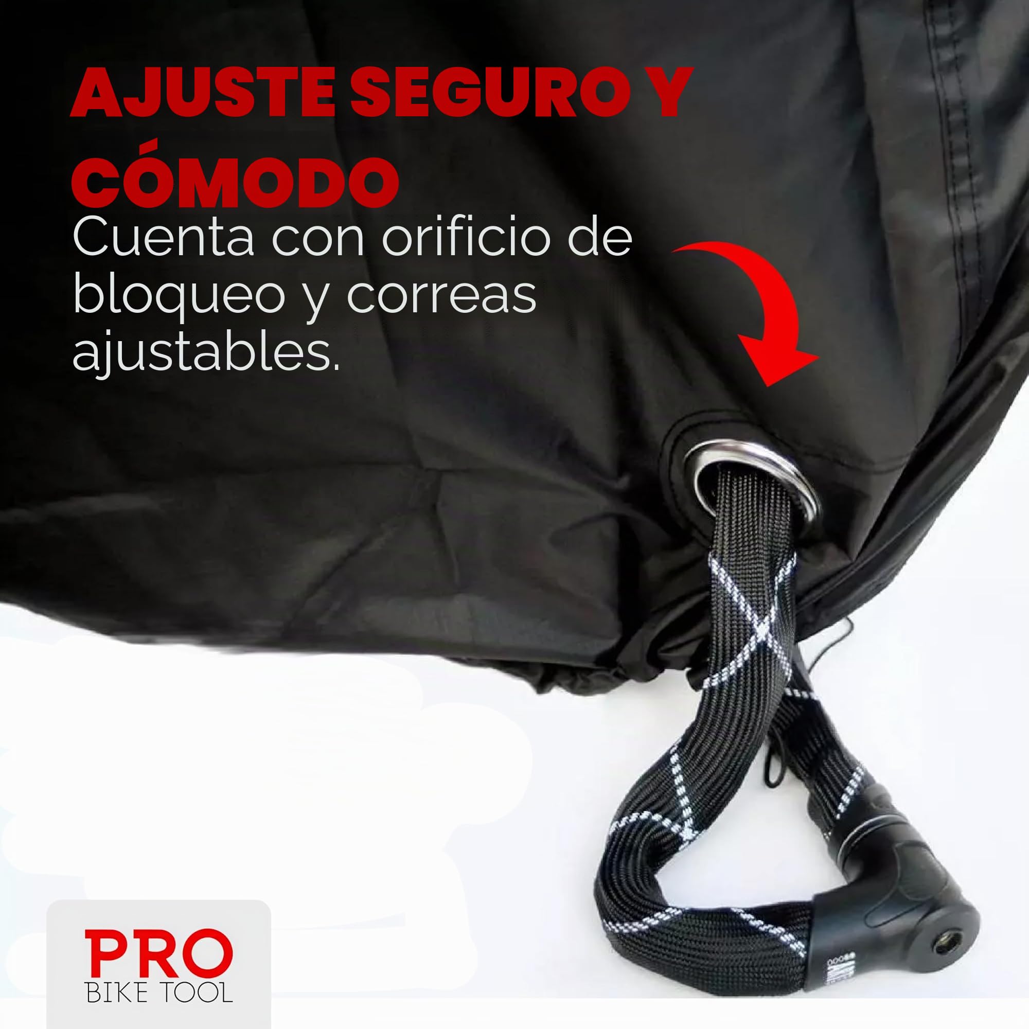 PRO BIKE TOOL Funda para bicicleta para almacenamiento de bicicletas al aire libre, tamaño XXL para 2-3 bicicletas, uso estacionario para patio, jardín o interior, protección contra todas las