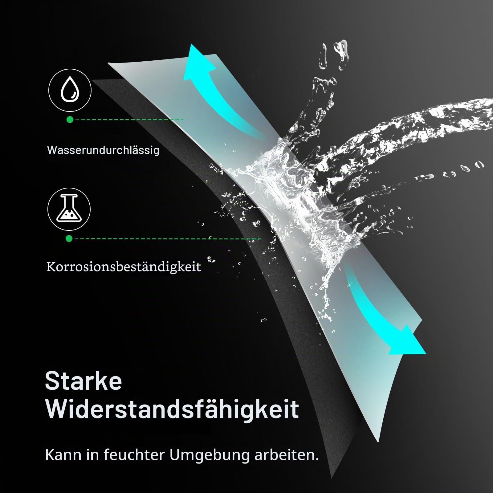 VIVOSUN Stark reflektierende Mylar-Folienrolle 1,2 m x 3,4 m Aluminiumfarbe beschichtet 2 mm silberfarben