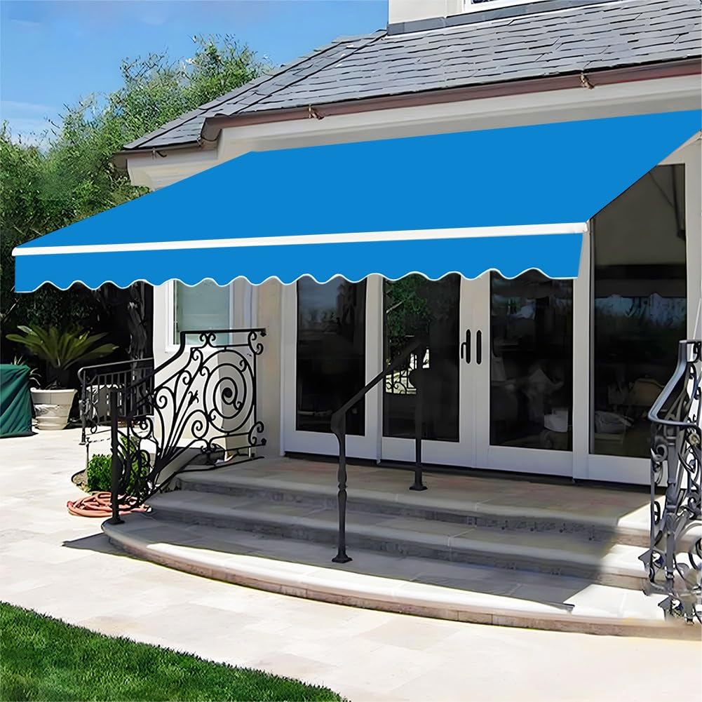 Toile De Remplacement Pour Store Banne Rétractable - Polyester Résistant Aux UV Et Imperméable - Plusieurs Tailles Disponibles