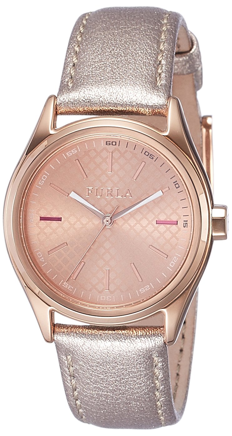 FURLA Rose Gold Dial Analog Womens Watch-R4251101502 (B01N9UR63T) Amazon Price History, Amazon Price Tracker