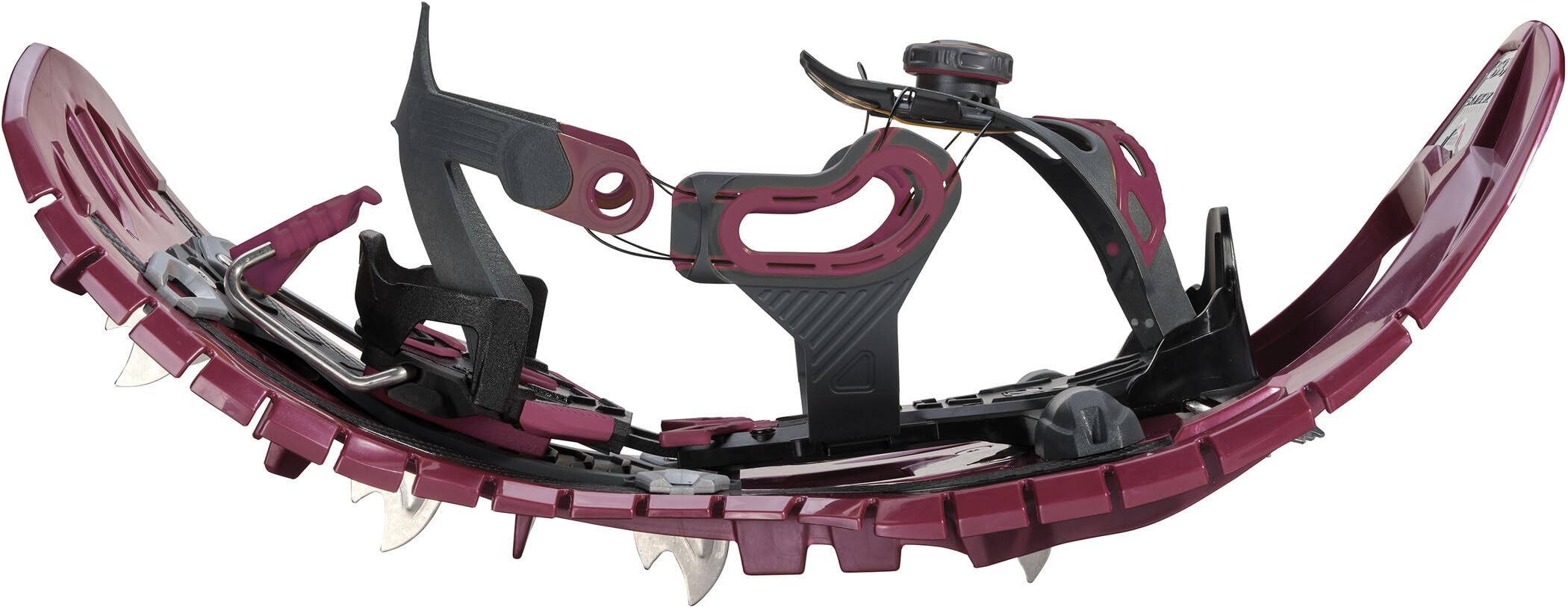 TSL Symbioz Hyperflex Instinct Snowshoes for Hiking and Snowshoeing - Wine - Medium